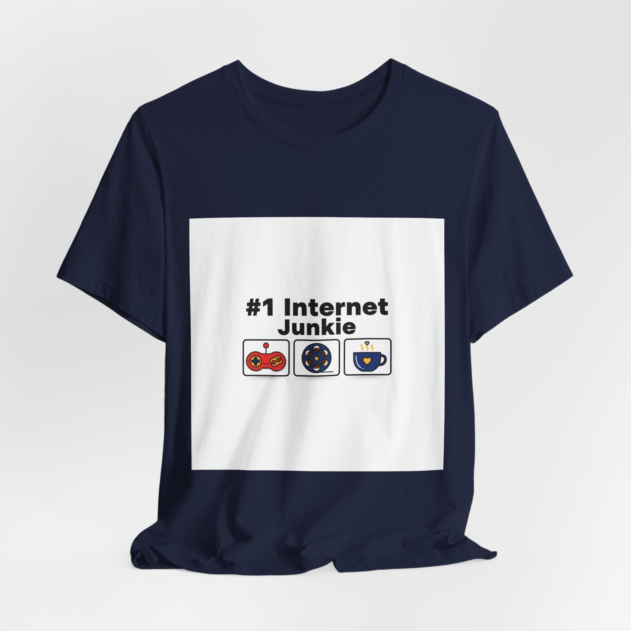 #1 Internet Junkie Tee | list lover shirt, top ten graphic merch