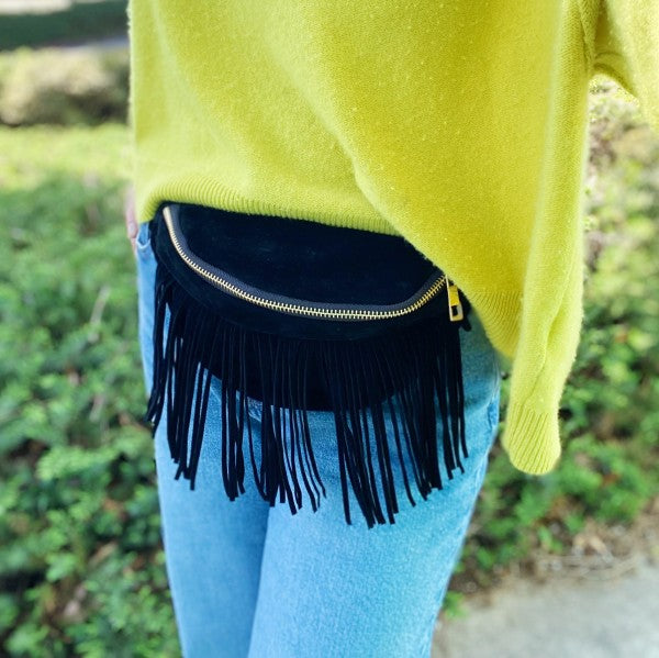 Fringed Or Not Sling Bag – Convertible Western Sling