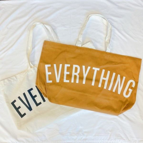 For Everything Canvas Tote – Oversized Everyday Bag