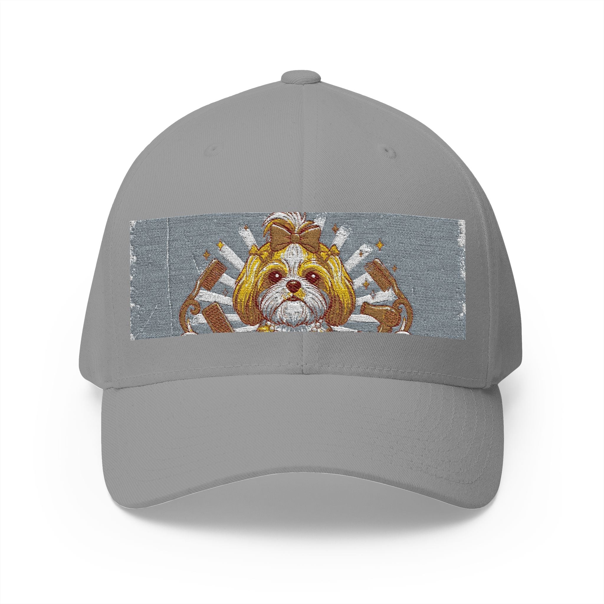 Funny Shih Tzu Relaxing Embroidered Cap