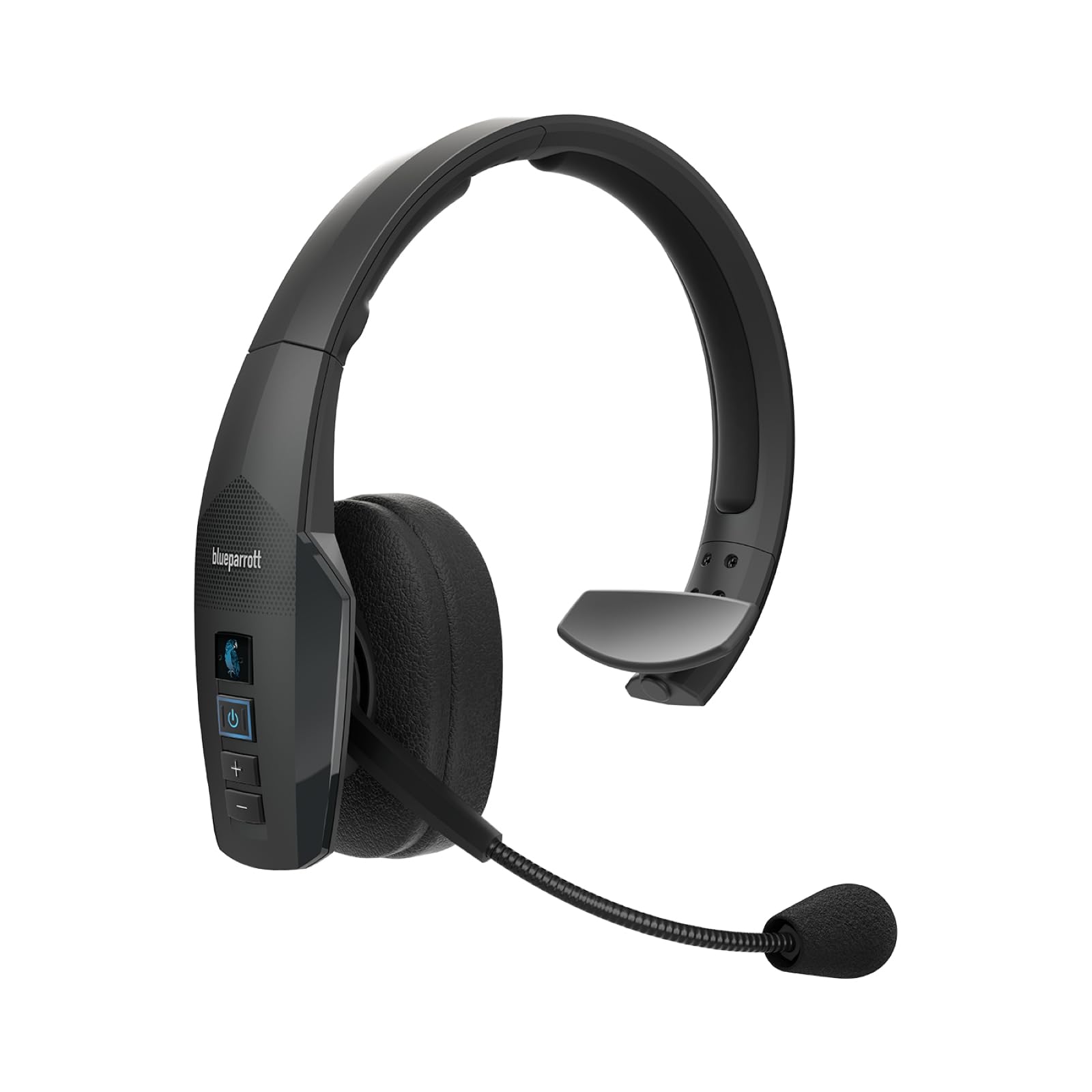 Bluetooth Wireless Headphones 91% Noise Canceling Over Head Trucker Headset with Mic, Lightweight Design with Adjustable Headband, 20 hrs