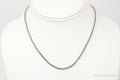 Designer BA Suarti High Fashion Sterling Silver Chain Link Necklace