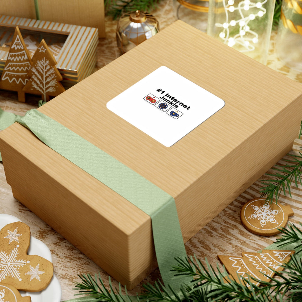 #1 Internet Junkie Kiss-Cut Stickers | Top-List Ranking, List Lover Decal