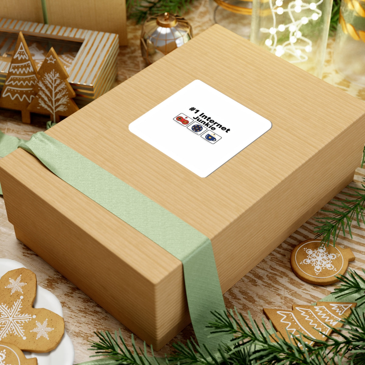 #1 Internet Junkie Kiss-Cut Stickers | Top-List Ranking, List Lover Decal