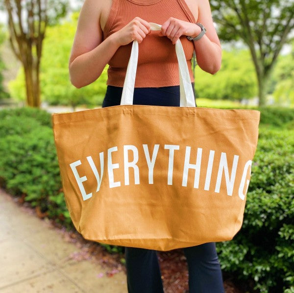 For Everything Canvas Tote – Oversized Everyday Bag