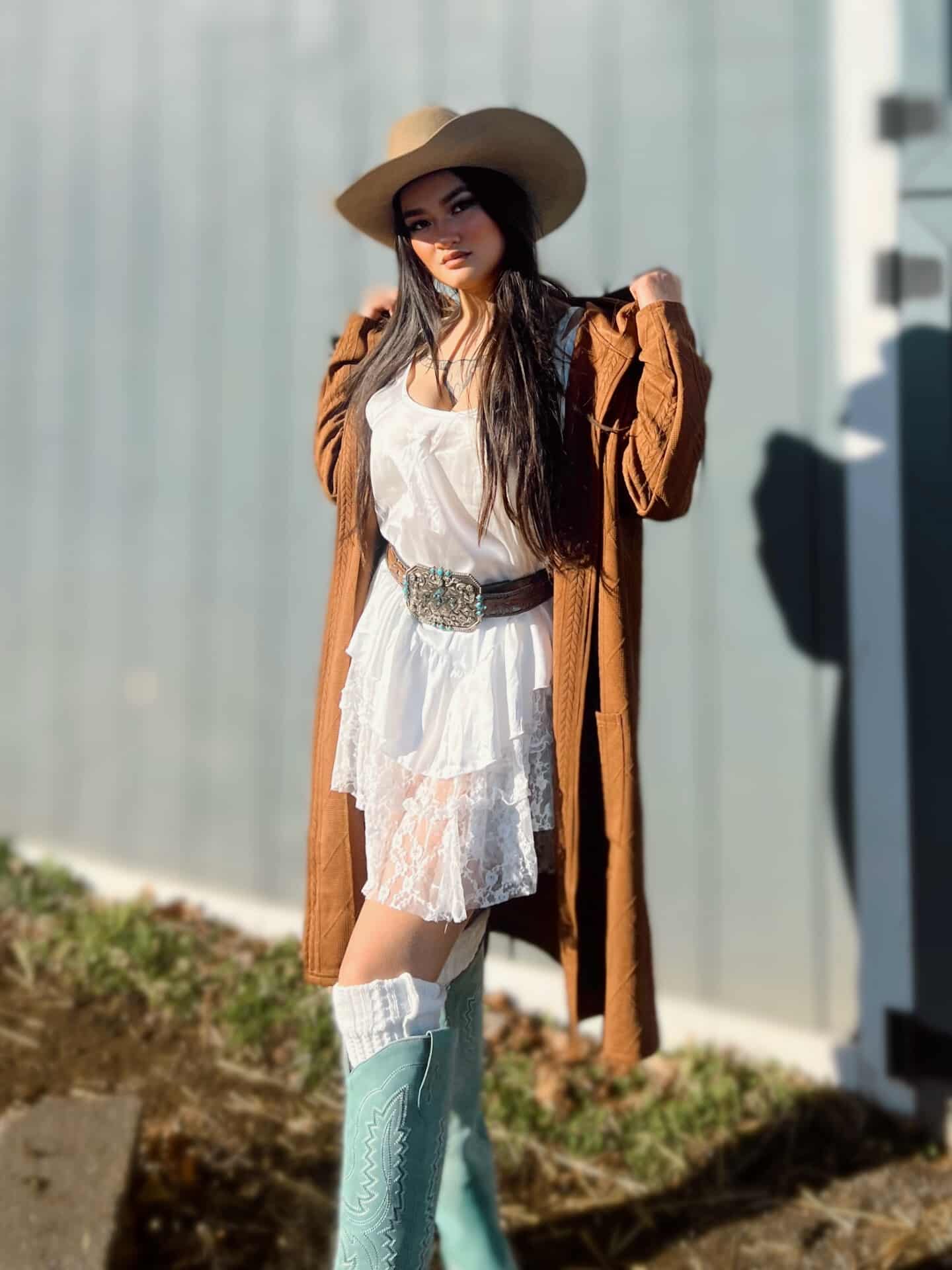 Collared Button-Up Drop Shoulder Sweater Coat