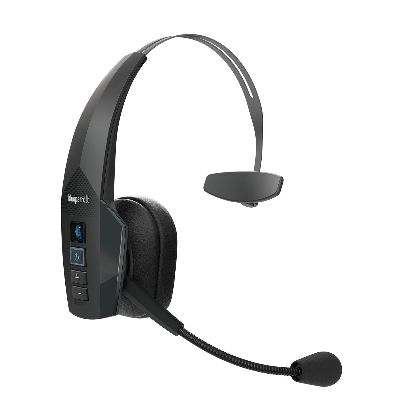 Bluetooth Wireless Headphones 91% Noise Canceling Over Head Trucker Headset with Mic, Lightweight Design with Adjustable Headband, 20 hrs