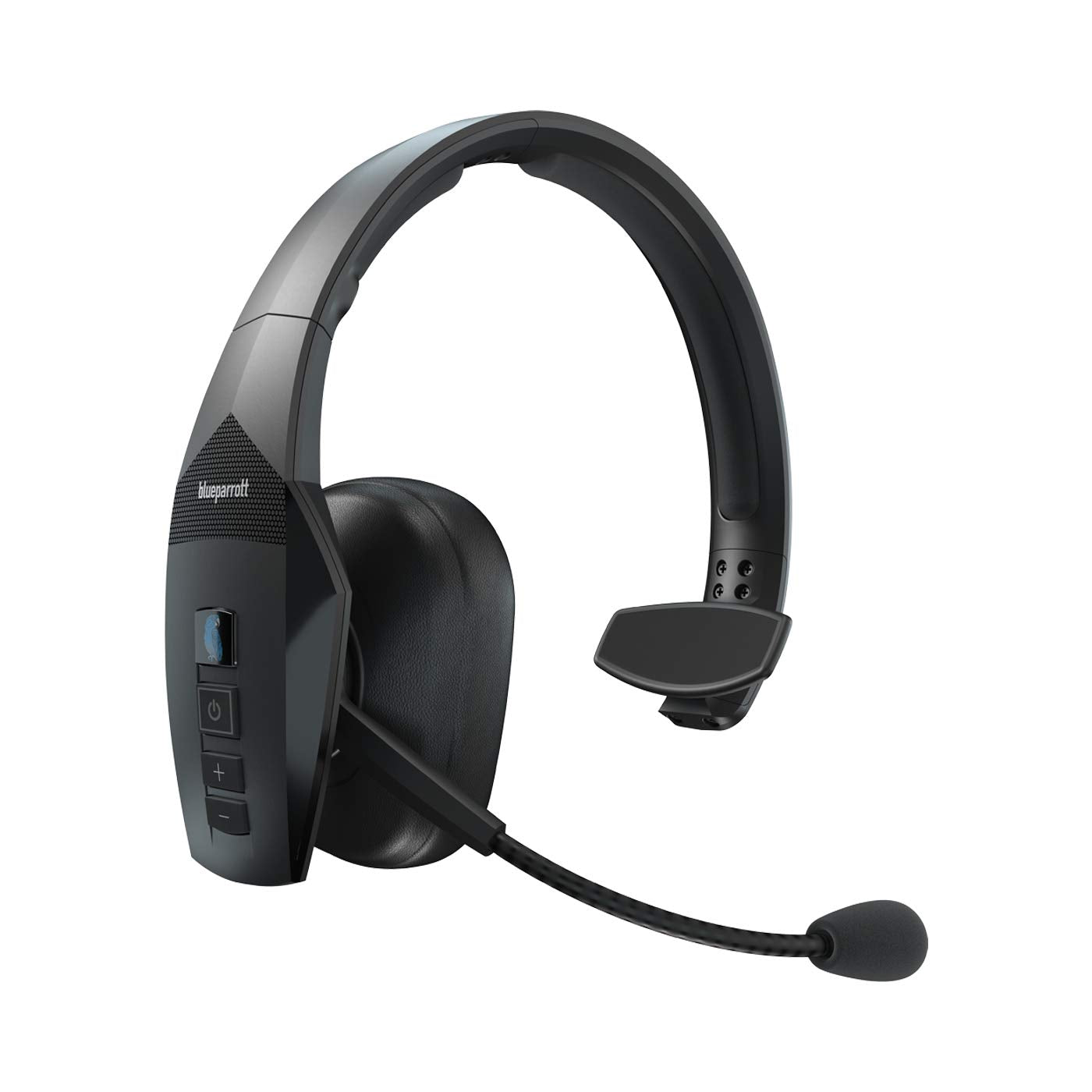 Bluetooth Wireless Headphones 91% Noise Canceling Over Head Trucker Headset with Mic, Lightweight Design with Adjustable Headband, 20 hrs