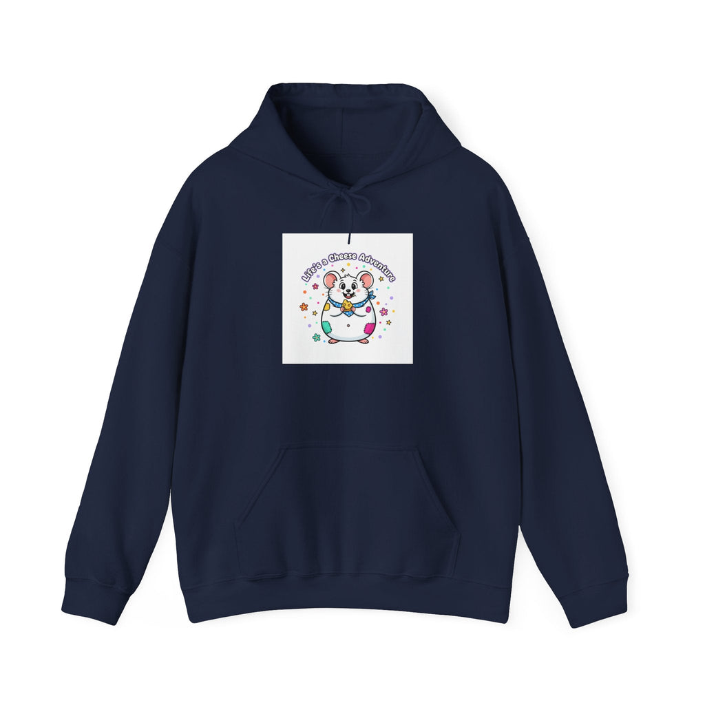 Cheeky Rodent Pride Hoodie | Rodent-Core rat art print, quirky animal design