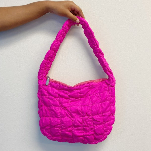 Everyday All At Once Quilted Bag – Lightweight Slouch Tote