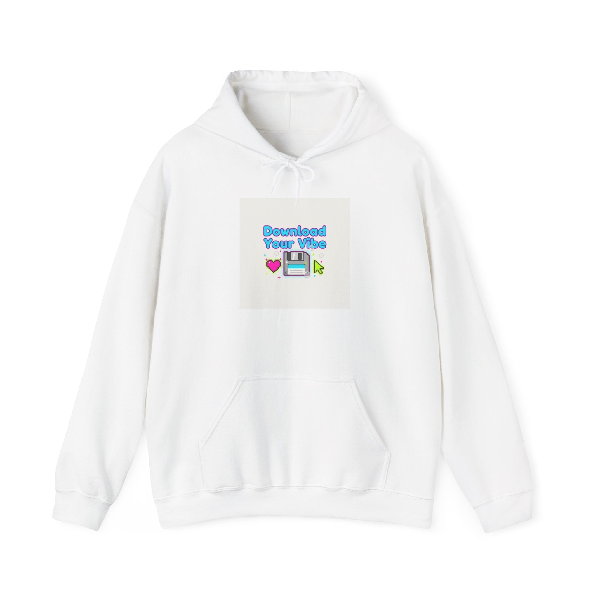 Download Your Vibe Hoodie | Y2K retro tech, pixel UI nostalgia