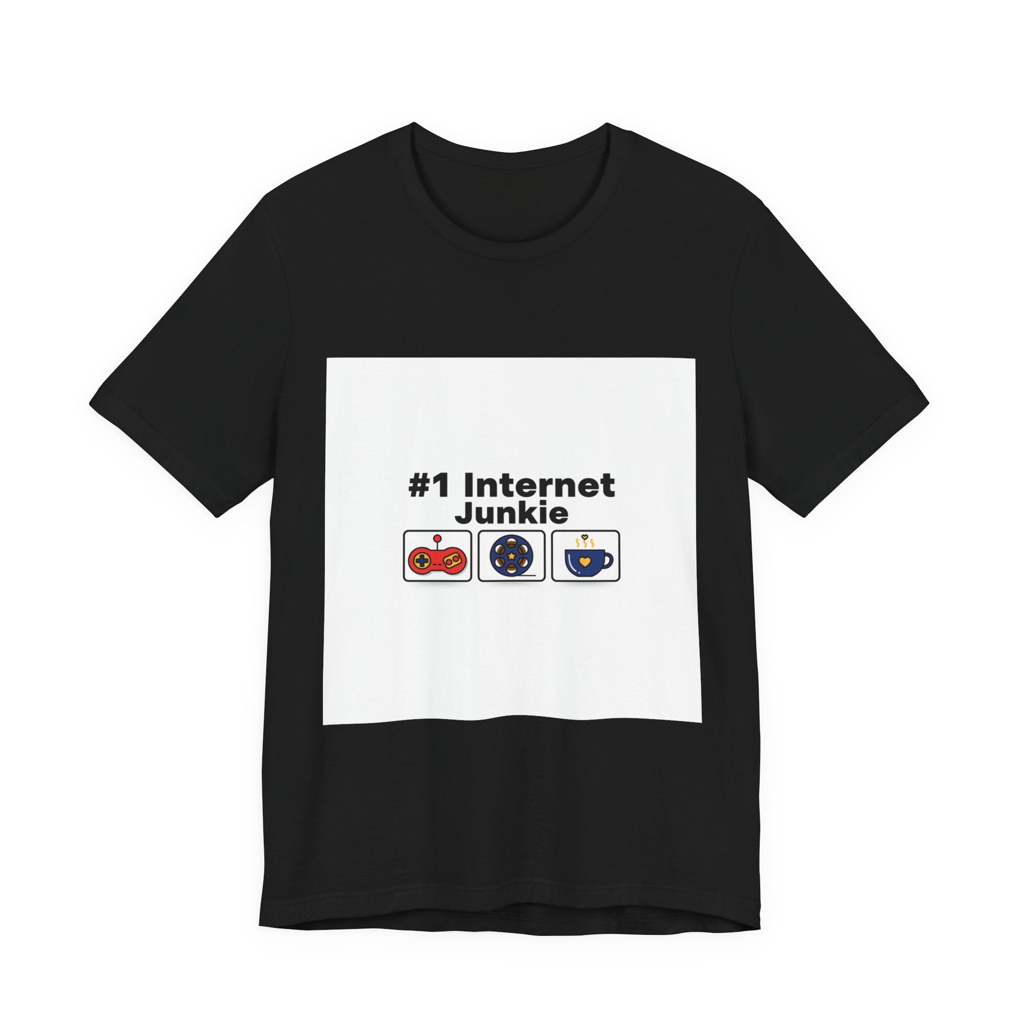 #1 Internet Junkie Tee | list lover shirt, top ten graphic merch