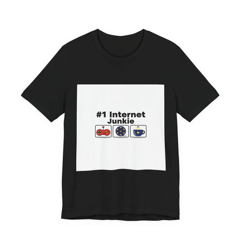 #1 Internet Junkie Tee | list lover shirt, top ten graphic merch