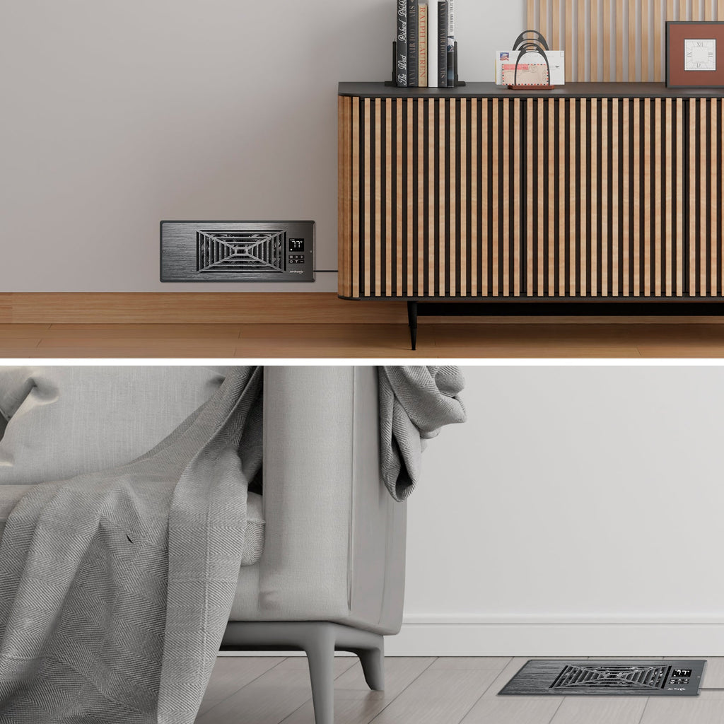 (Open Box) AirSupply BS412 Register Booster Fan