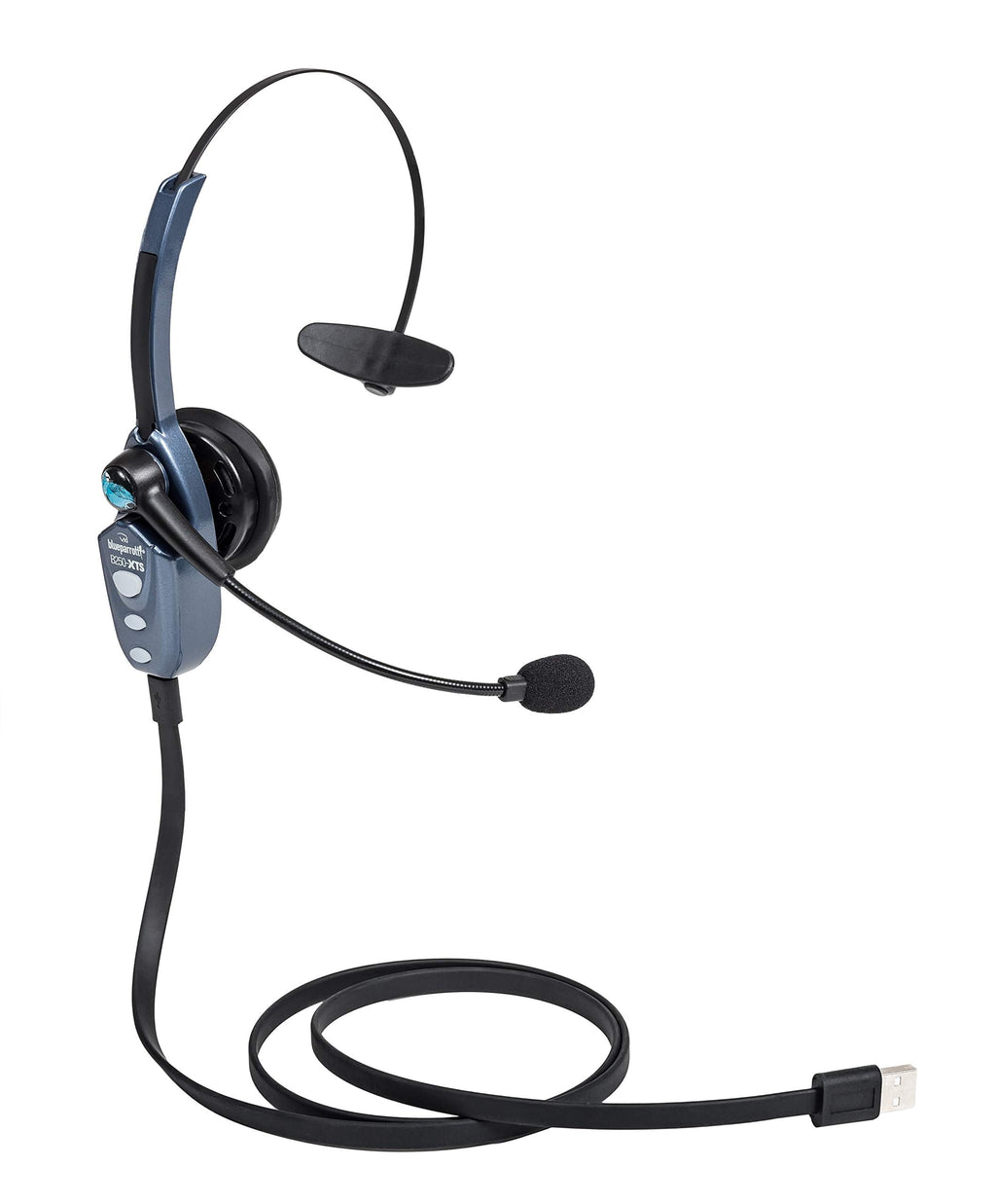 Bluetooth Wireless Headphones 91% Noise Canceling Over Head Trucker Headset with Mic, Lightweight Design with Adjustable Headband, 20 hrs