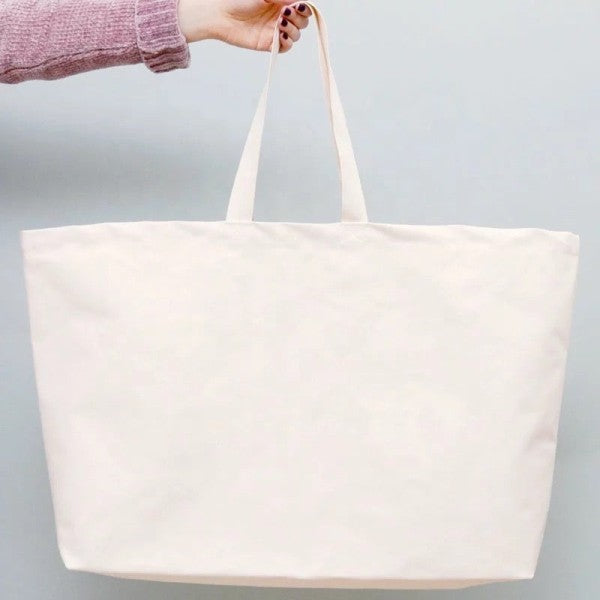 For Everything Canvas Tote – Oversized Everyday Bag