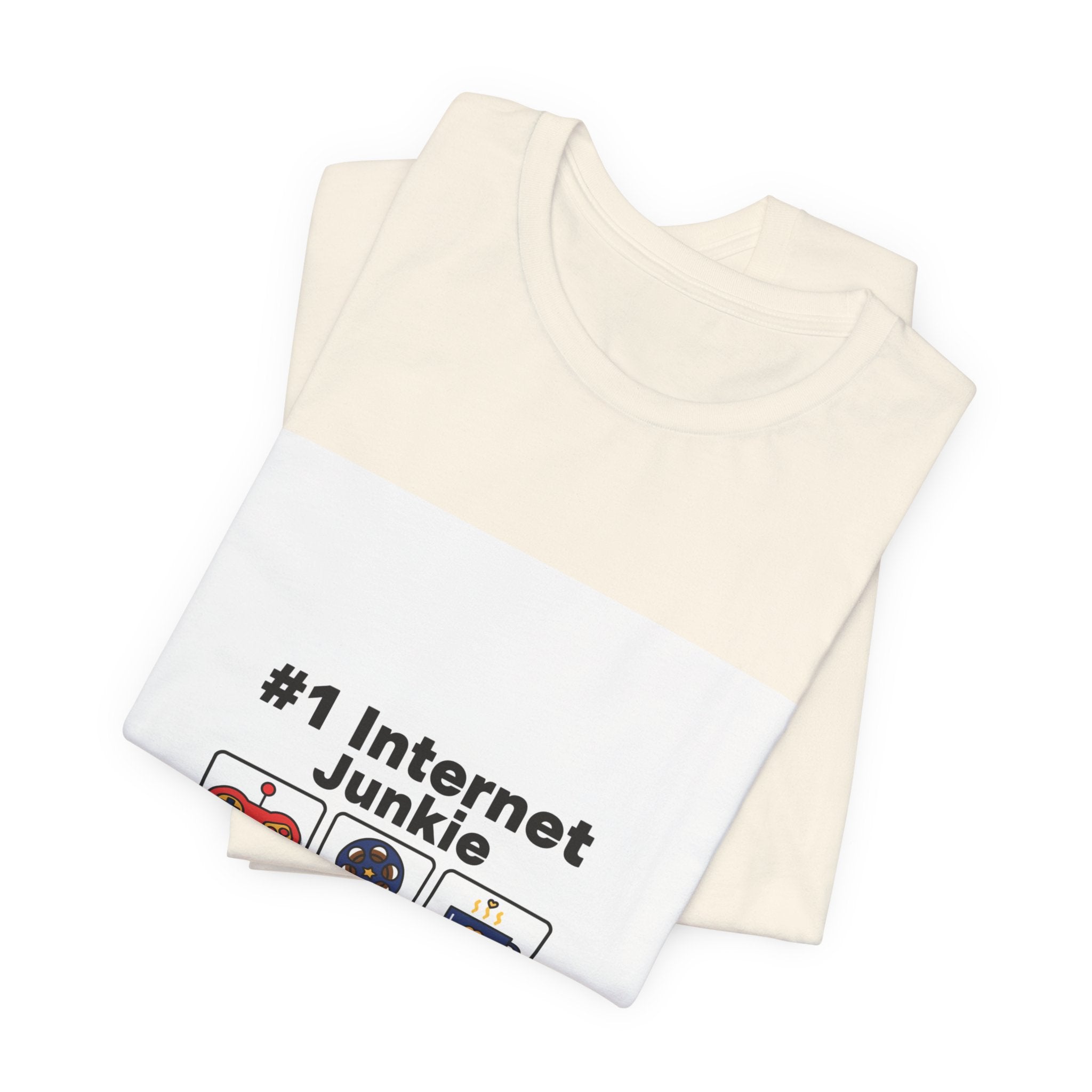 #1 Internet Junkie Tee | list lover shirt, top ten graphic merch