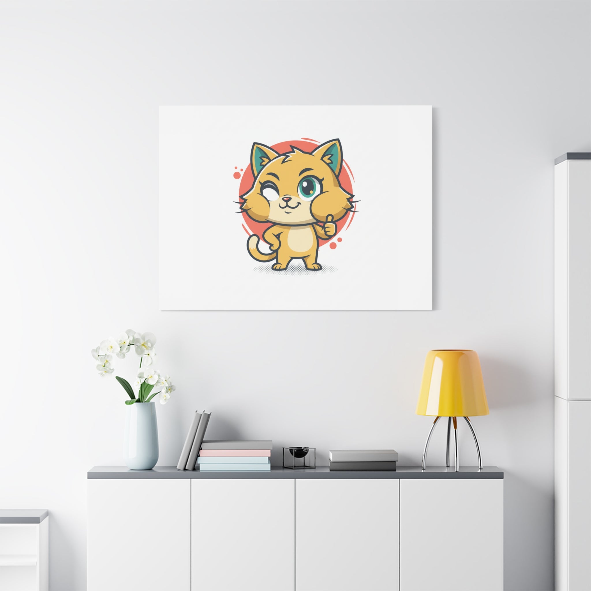 Cheeky Rodent Art Print | Rodent-Core Cute Rat/Mice Wall Canvas
