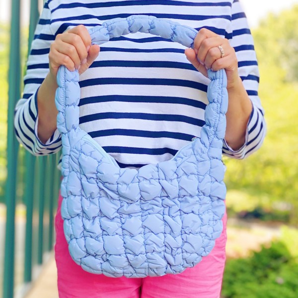 Everyday All At Once Quilted Bag – Lightweight Slouch Tote