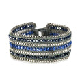Claudia G Looped Bracelet -Sapphire