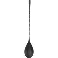 COCKTAILIER 7" Bar Spoon - Right Twist - Black