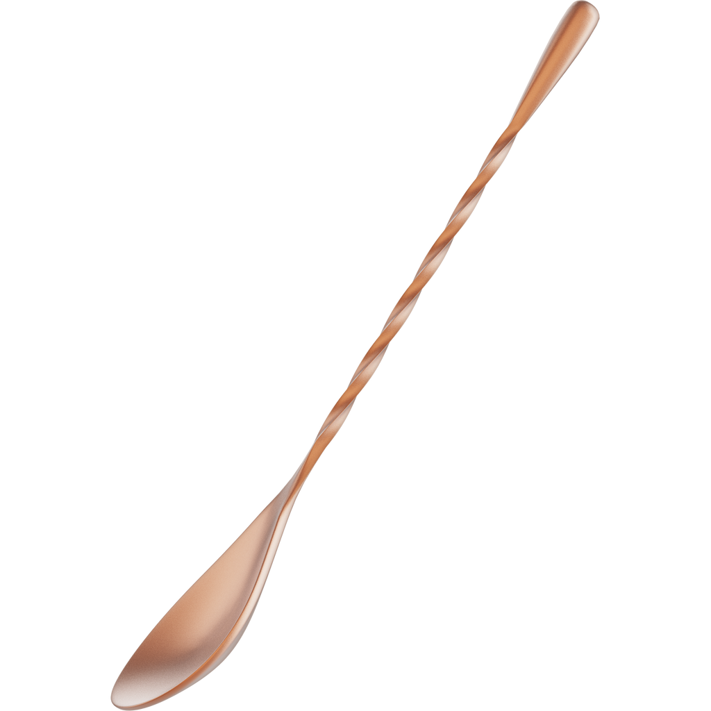 COCKTAILIER 7" Bar Spoon - Right Twist - Copper
