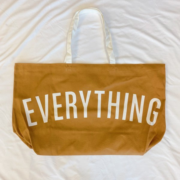 For Everything Canvas Tote – Oversized Everyday Bag