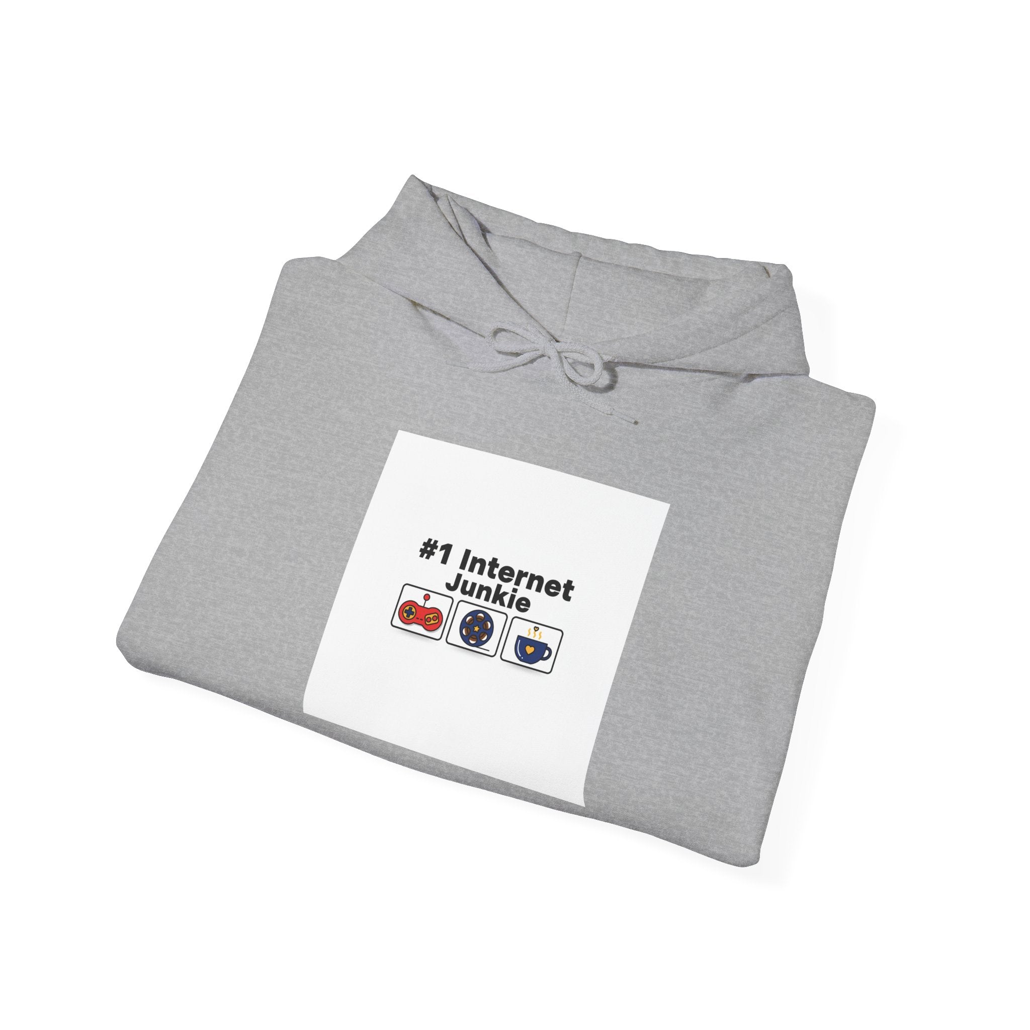 #1 Internet Junkie Hoodie, top-list ranking graphic, list lover merch