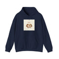 Cozy Bunny Winter Forest hoodie | cute animal illustration, cozy critter art