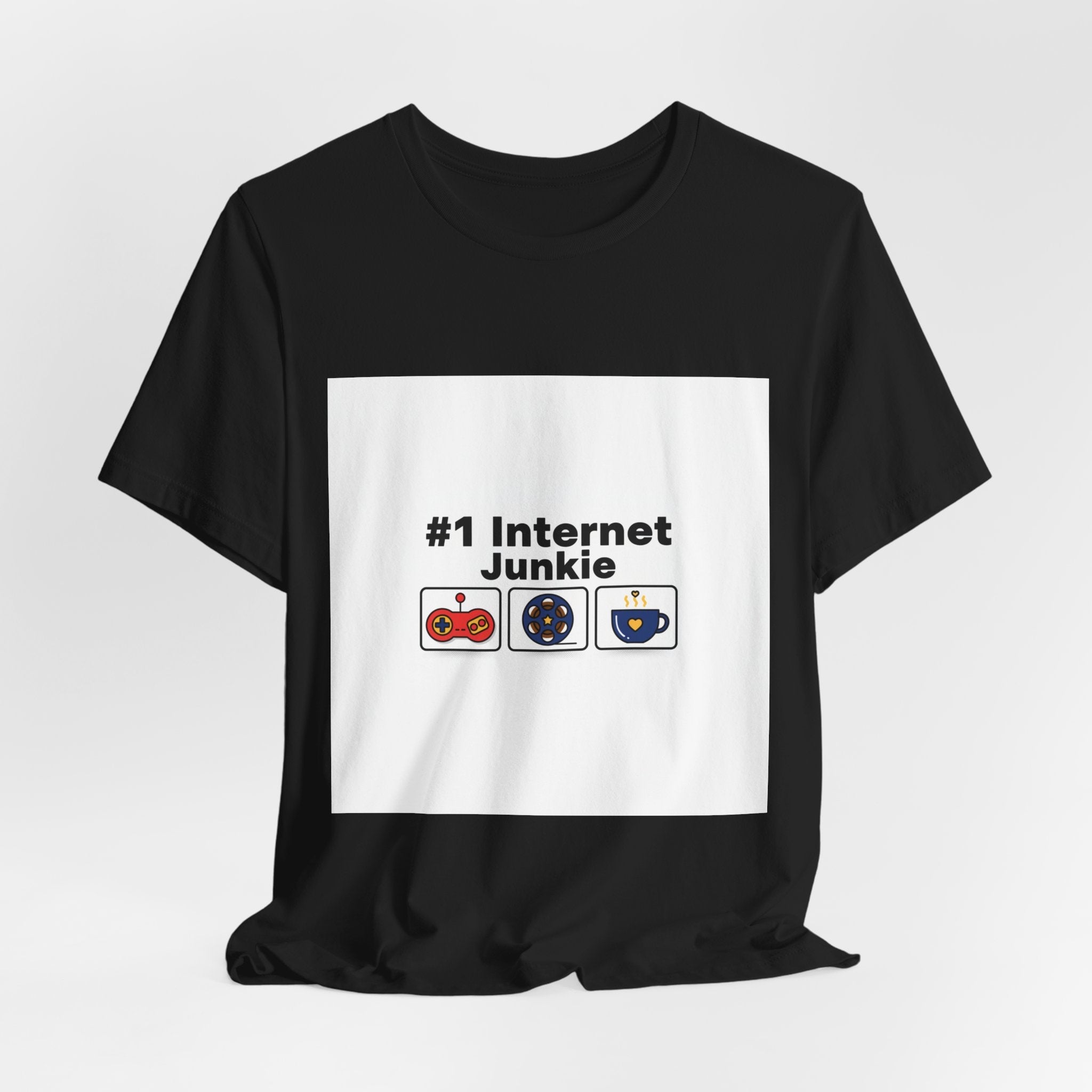 #1 Internet Junkie Tee | list lover shirt, top ten graphic merch
