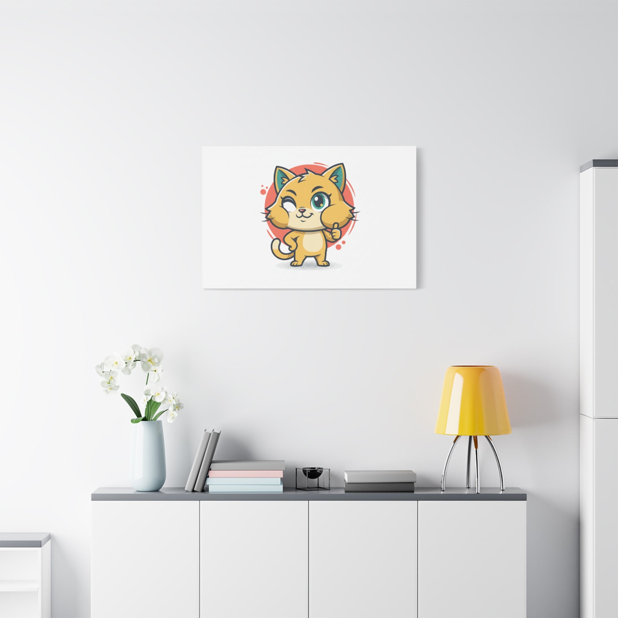 Cheeky Rodent Art Print | Rodent-Core Cute Rat/Mice Wall Canvas