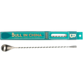 BULL IN CHINA Teardrop Barspoon - 12" Stainless Steel