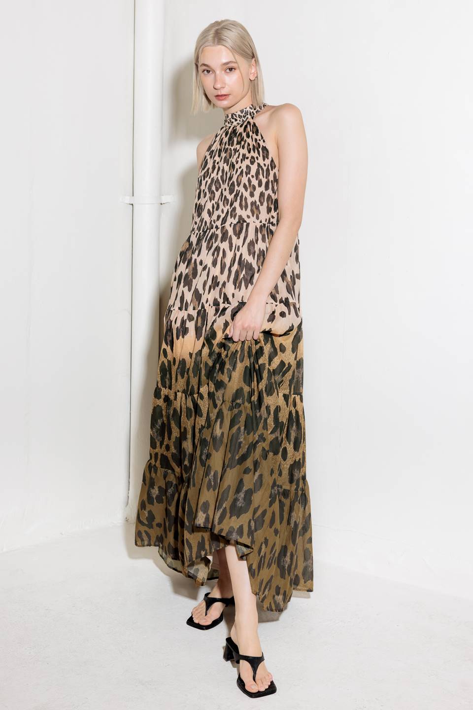 ENDLESS DEVOTION WOVEN MAXI DRESS
