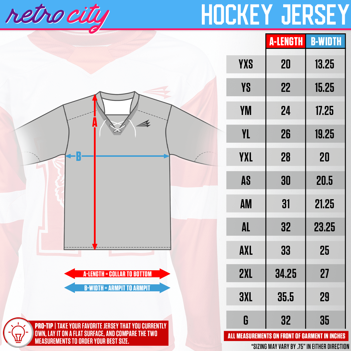 Dreamfinders Lace-up Hockey Jersey Sweater