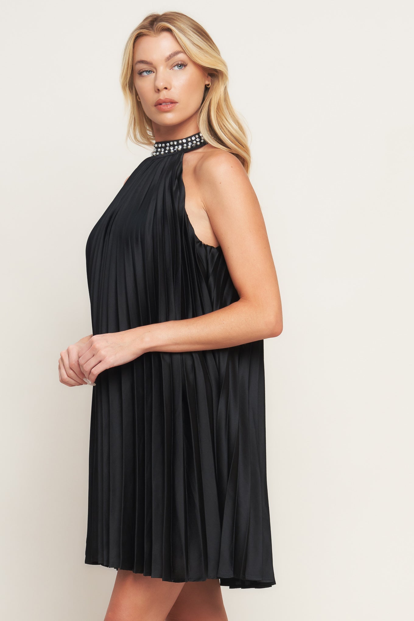 FIESTA FRIDAY WOVEN MINI DRESS