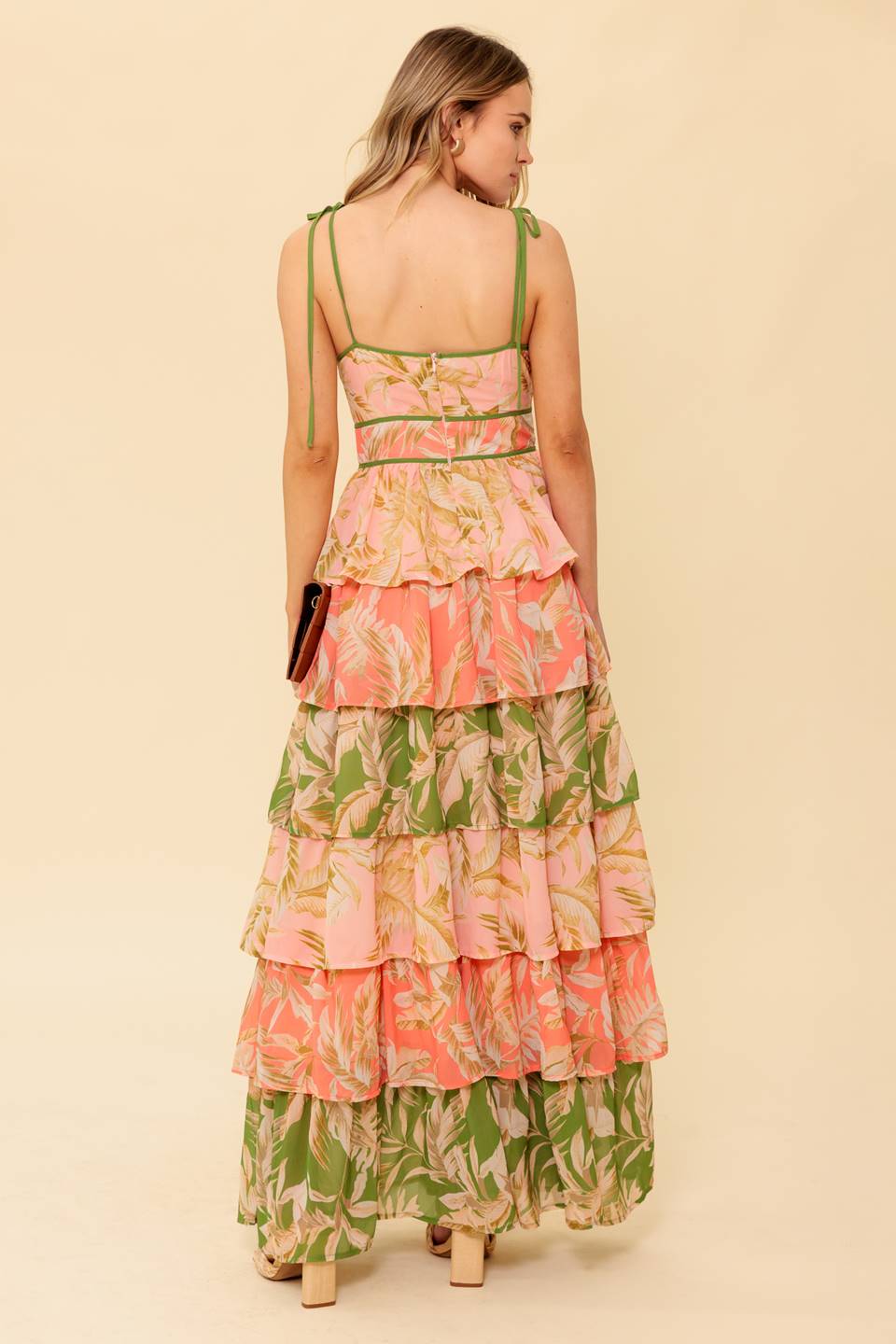FEELS LIKE HOME WOVEN MAXI DRESS