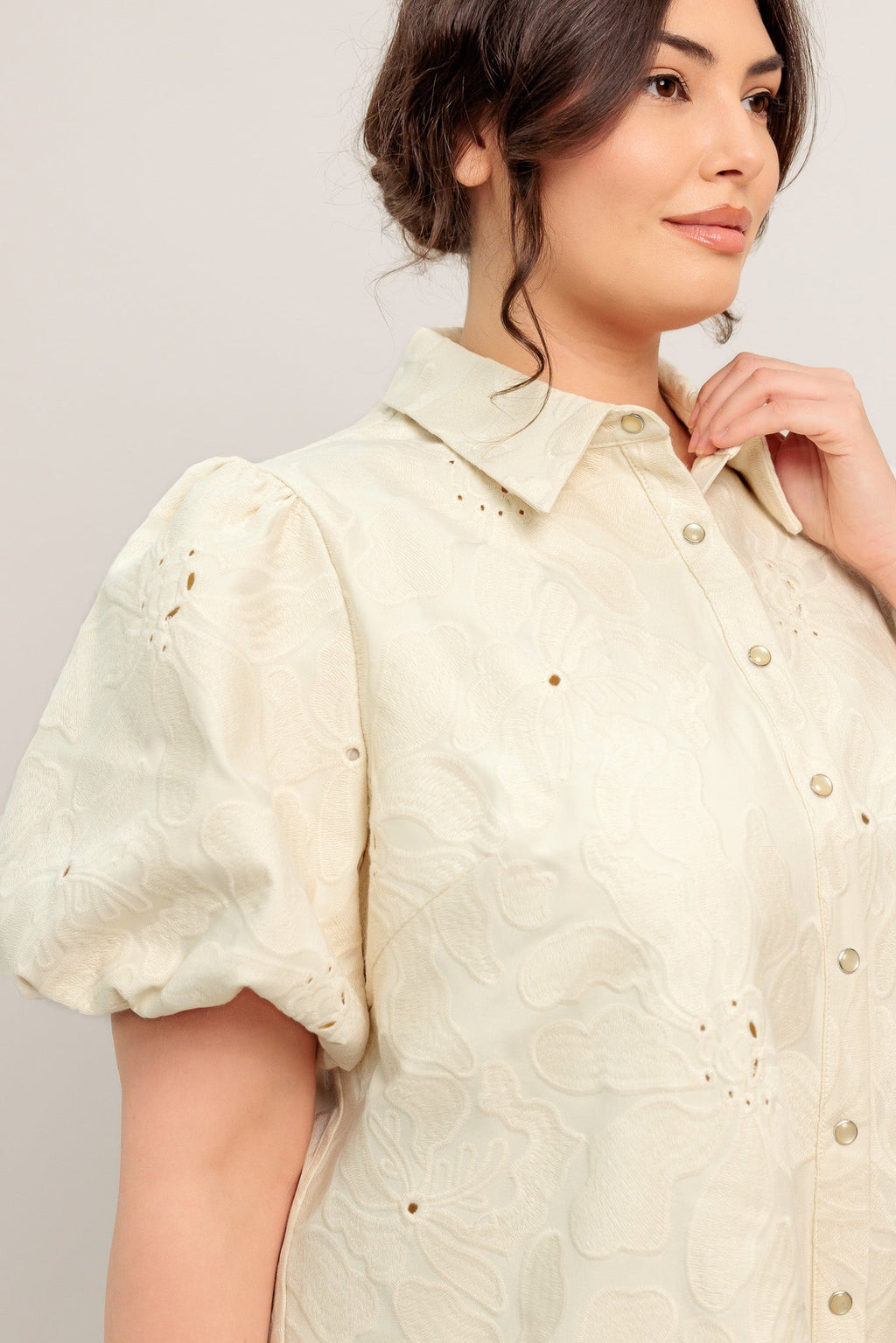 BREATHABLE WEAVE WOVEN MINI DRESS