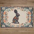 Floral Bunny Play Mat