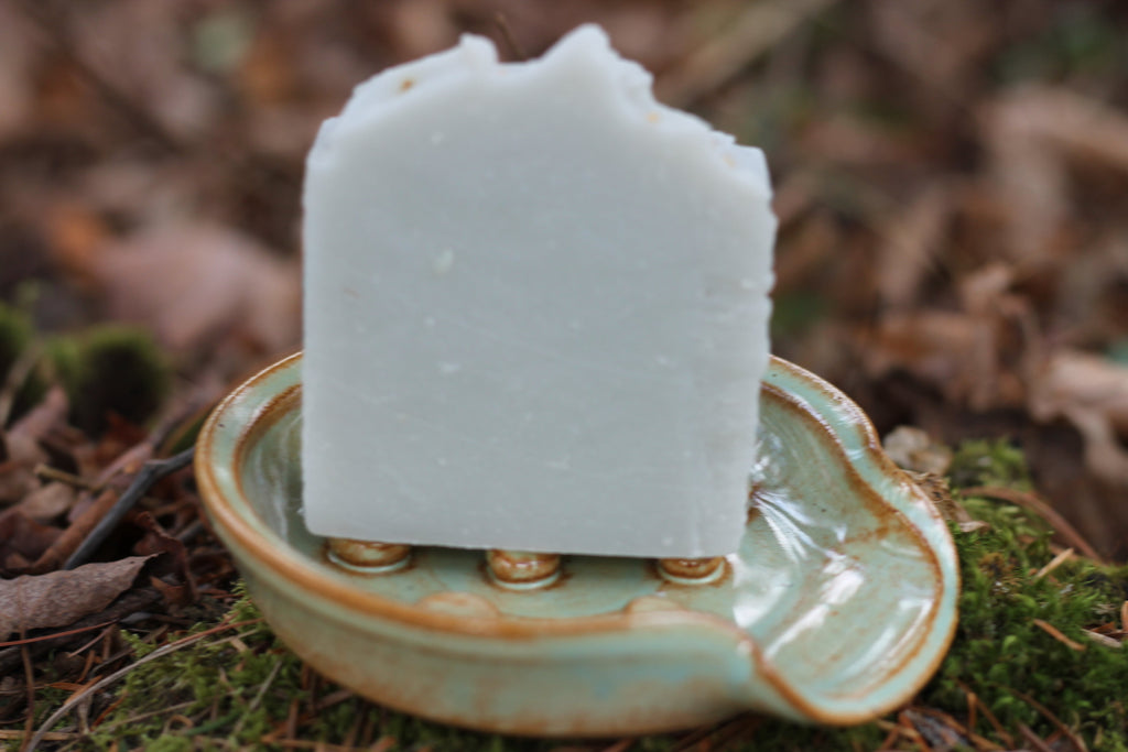 Custom Designed Pottery Soap Dish & Handmade Soap - New England Artisan - New England Craft Best of New England Handmade (Copy)