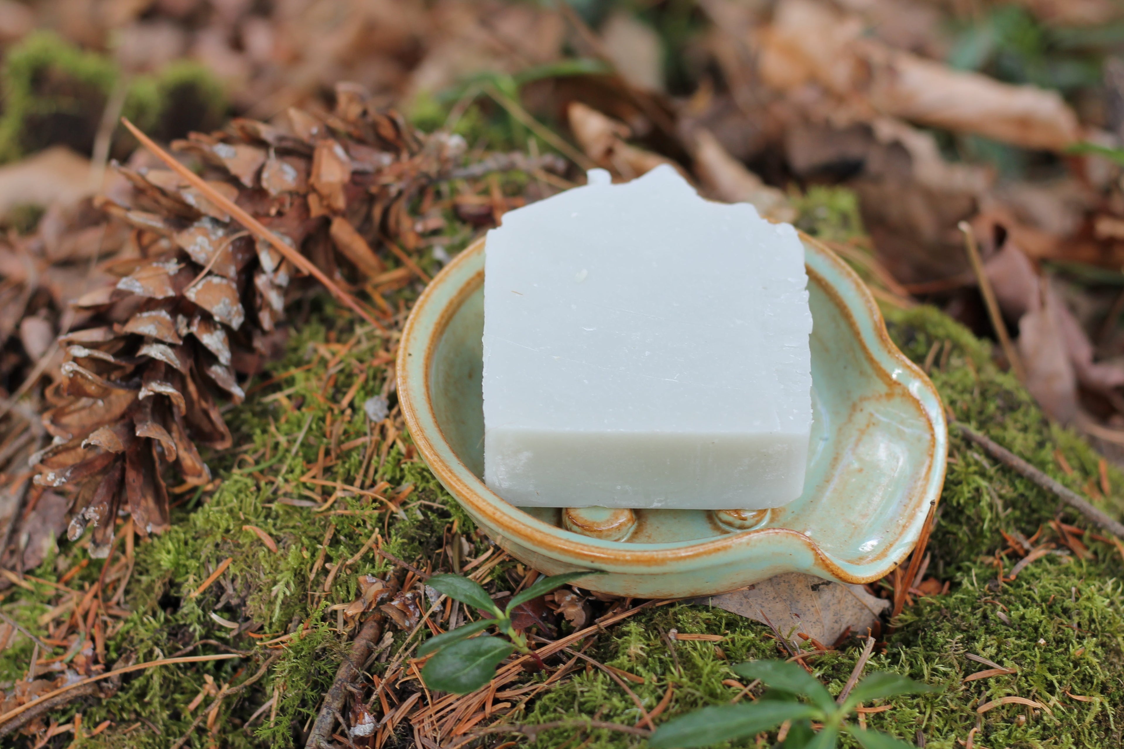 Custom Designed Pottery Soap Dish & Handmade Soap - New England Artisan - New England Craft Best of New England Handmade (Copy)