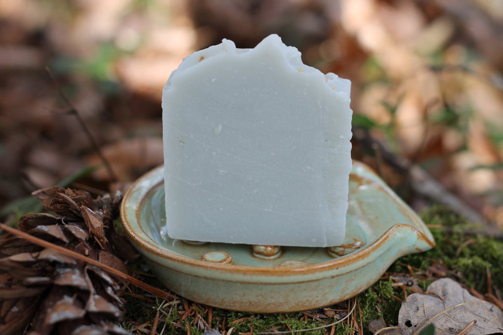 Custom Designed Pottery Soap Dish & Handmade Soap - New England Artisan - New England Craft Best of New England Handmade (Copy)