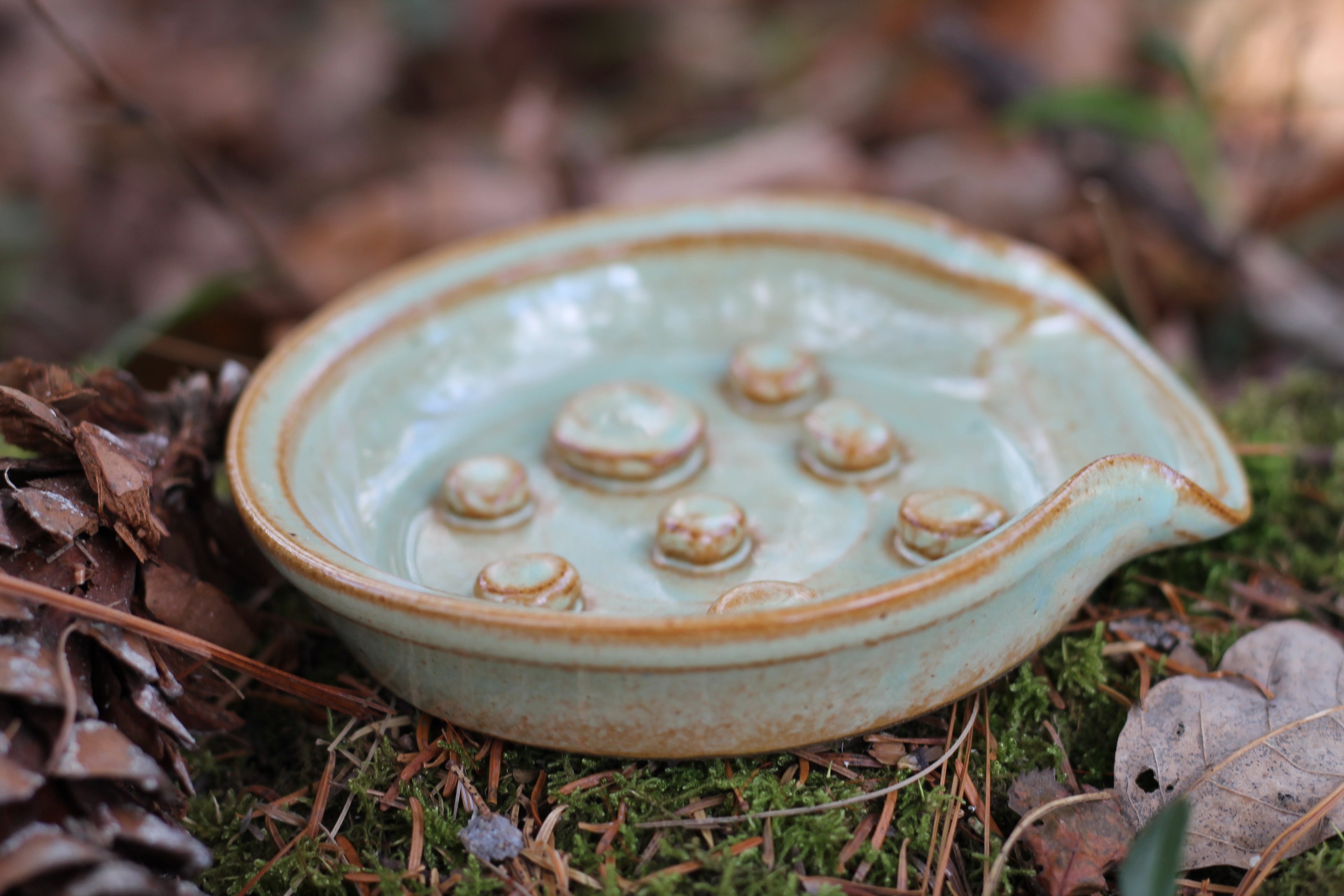 Custom Designed Pottery Soap Dish & Handmade Soap - New England Artisan - New England Craft Best of New England Handmade (Copy)