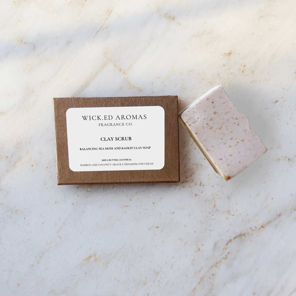Clay Scrub Soap Bar