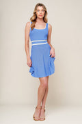ENDLESSLY DARLING BLUE SWEATER MINI DRESS