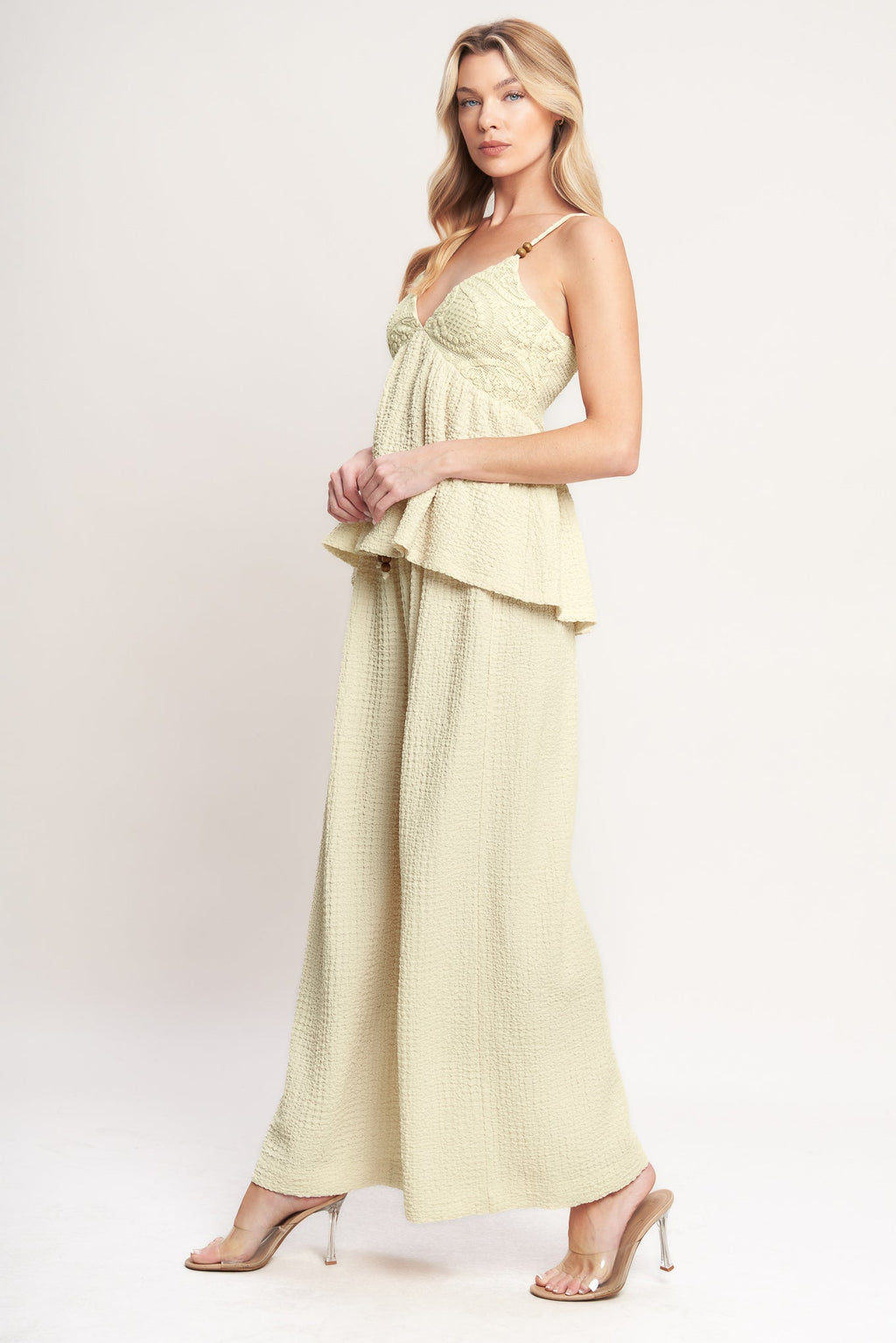 DESERT BLOOM WOVEN TOP
