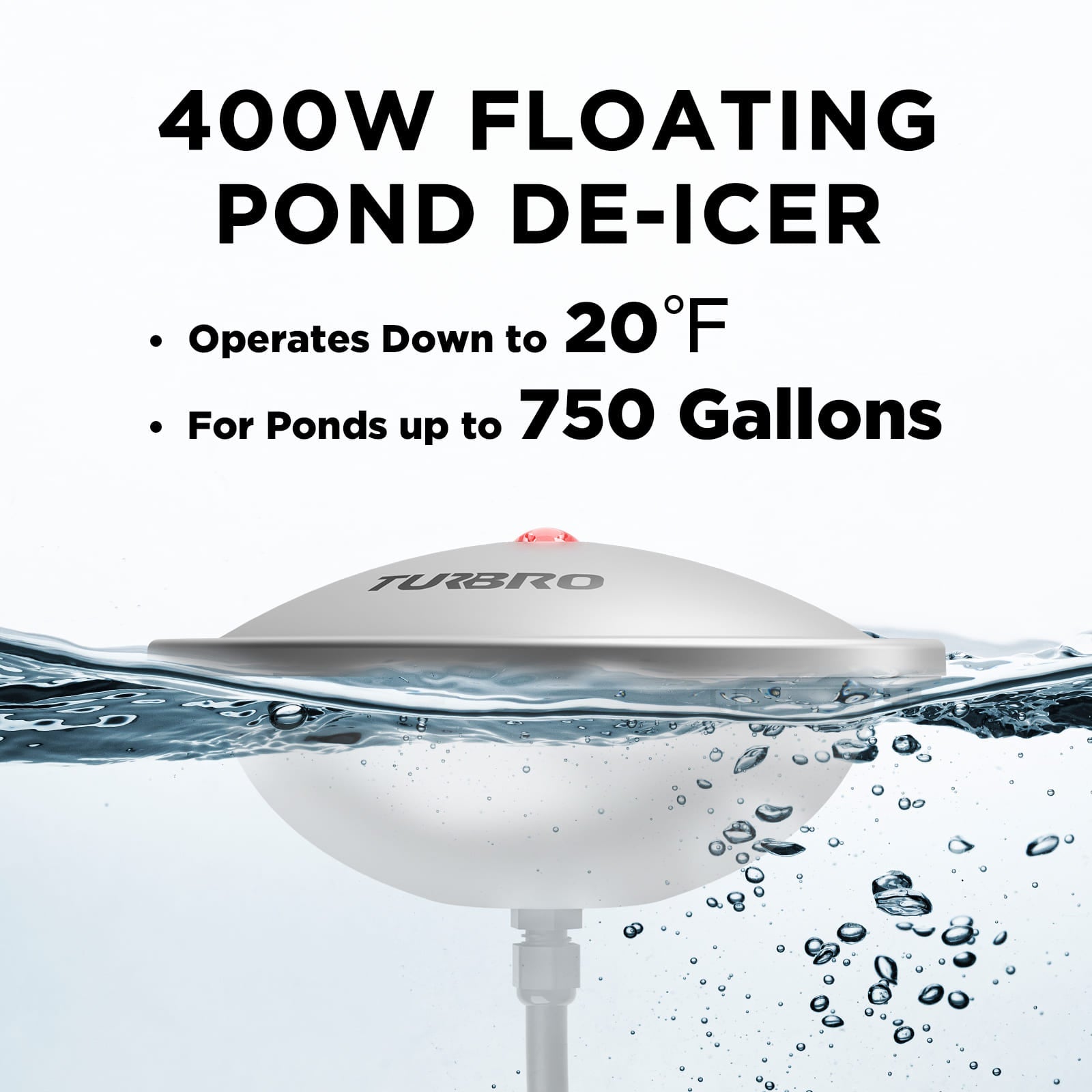 (Open Box) Neighborhood PD400A Pond Deicer