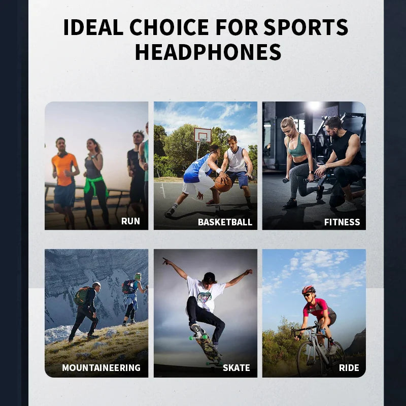 EchoFlex RunVibe – Xiaomi Mijia Bone Conduction Sport Headphones with Mic & Bluetooth 5.0 for Sweat-Ready Wireless Audio