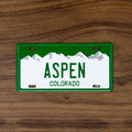 ASPEN - Colorado License Plate Magnet