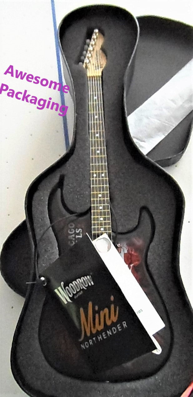 CHICAGO WHITE SOX 1:4 Scale Replica Woodrow NorthEnder Guitar ~Licensed~