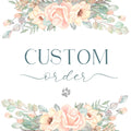 Custom Order for Millie